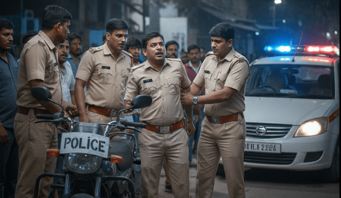 C.G : नकली दरोगा का असली खेल खत्म, वर्दी की आड़ में कर रहा था उगाही…..