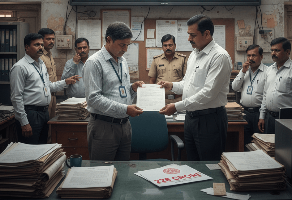 शिक्षा विभाग में ₹228 करोड़ का बड़ा घोटाला उजागर, दो कर्मचारी निलंबित, वित्तीय अनियमितता की जांच शुरू…..